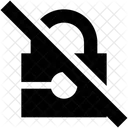 Encryption Unlock Protection Icon