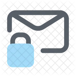 Encryption Mail  Icon