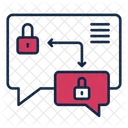 Encryption message  Icon