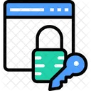 Encryption Website  Icon