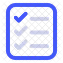 Retroalimentacion Lista De Verificacion Revision Icono
