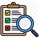 Encuesta Auditoria Cuestionario Icono