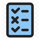 Encuesta Protocolo Lista De Verificacion Icono