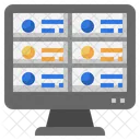 Encuesta Cuestionario Marketing Icono