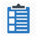 Encuesta Lista De Tareas Portapapeles Icono