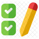 Encuesta Lista De Verificacion Evaluar Icono