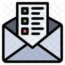 Correo de encuesta  Icono