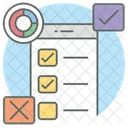 Examen Encuesta En Linea Cuestionario Icono