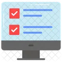 En Linea Encuesta Monitor Icono