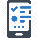 Pruebas Moviles Cuestionario Encuesta Icon
