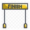 End Finish Line Icon