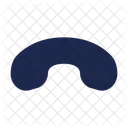 End Call Rounded Communications Phone Call Icon