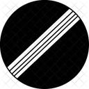 End Of Speed Speedlimitend Drivefreely Icon
