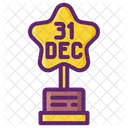 End Of The Year Award Icon