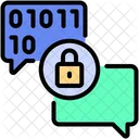 Encryption Chat End Icon