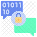 Encryption Chat End Icon