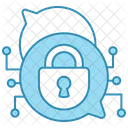 End Encryption Chat Icon