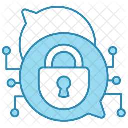End to End  encryption  Icon