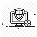 End To End Encryption Cybersecurity Encryption System Icon
