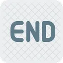 Ende  Symbol