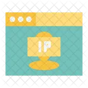 Endereco IP Internet Rede Icon