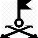 Flagge Pfeil Vier Symbol
