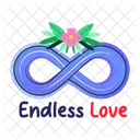 Endless Love Infinity Loop Icon