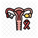 Endometrial Cancer Breast Icon