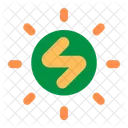 Energia Potencia Ecologia Ícone