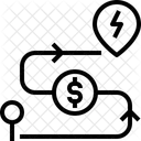 Energia distribuída  Ícone