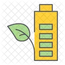 Eco Bateria Hoja Icono