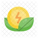 Energia Potencia Eco Icono