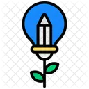 Ecoenergia Ambientalismo Energias Renovables Icono