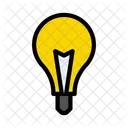 Bombilla Luz Electricidad Icono