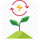 Energía ecológica  Icono