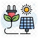 Energía ecológica  Icono