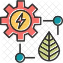 Energía ecológica  Icono