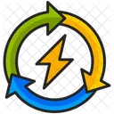 Energia Renovable Electrica Energia Icono
