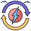 Energía renovable  Icon