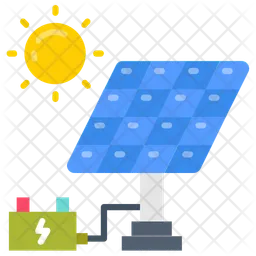 Energía solar  Icono