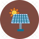 Energia Solar Energia Painel Icon