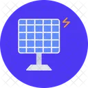 Energia Solar Energia Painel Icon