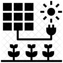 Anergia Solar Painel Solar Energia Ícone