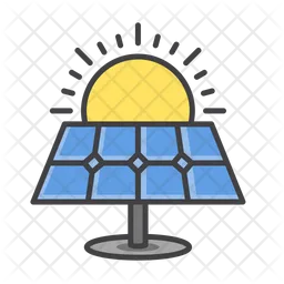 Energía solar  Icono