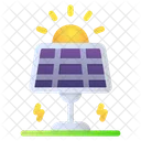 Energía solar  Icono