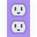 Energia Soquete Dados Icon