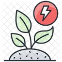 Energia Verde Ecologia Energia Icono