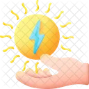 Énergie alternative  Icône