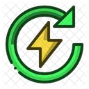 Aufladen Energie Kraft Symbol