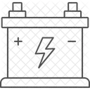 Batterie d'énergie  Icône